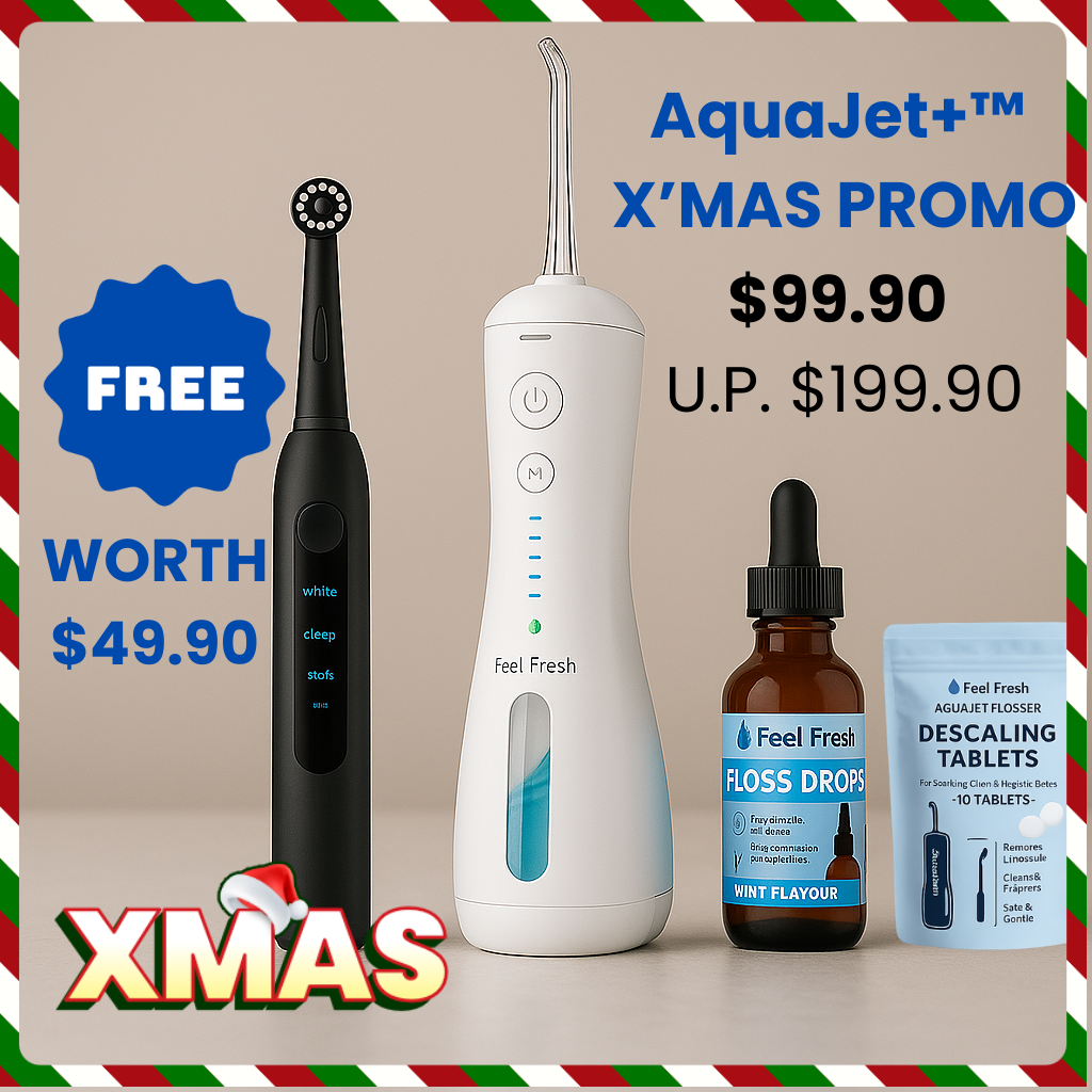 Feel Fresh AquaJet+™ Flosser X'MAS MEGA SALE