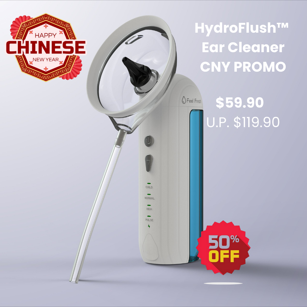 Feel Fresh HydroFlush™ Ear Cleaner CNY SPECIAL
