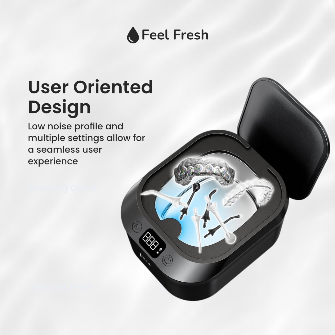 Best ultrasonic retainer cleaner and aligner cleaner trusted by dentists
