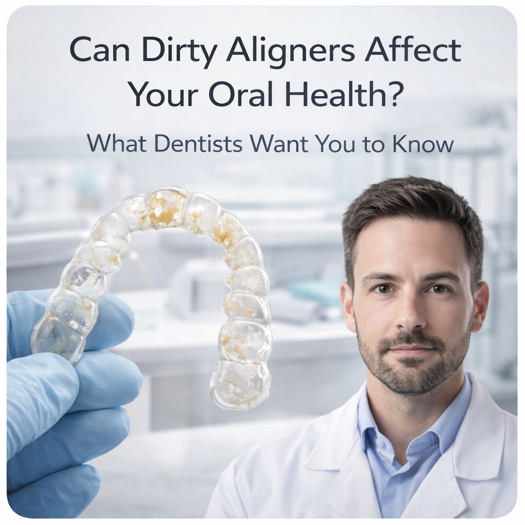 Can Dirty Aligners Affect Your Oral Health? What Dentists Want You to Know