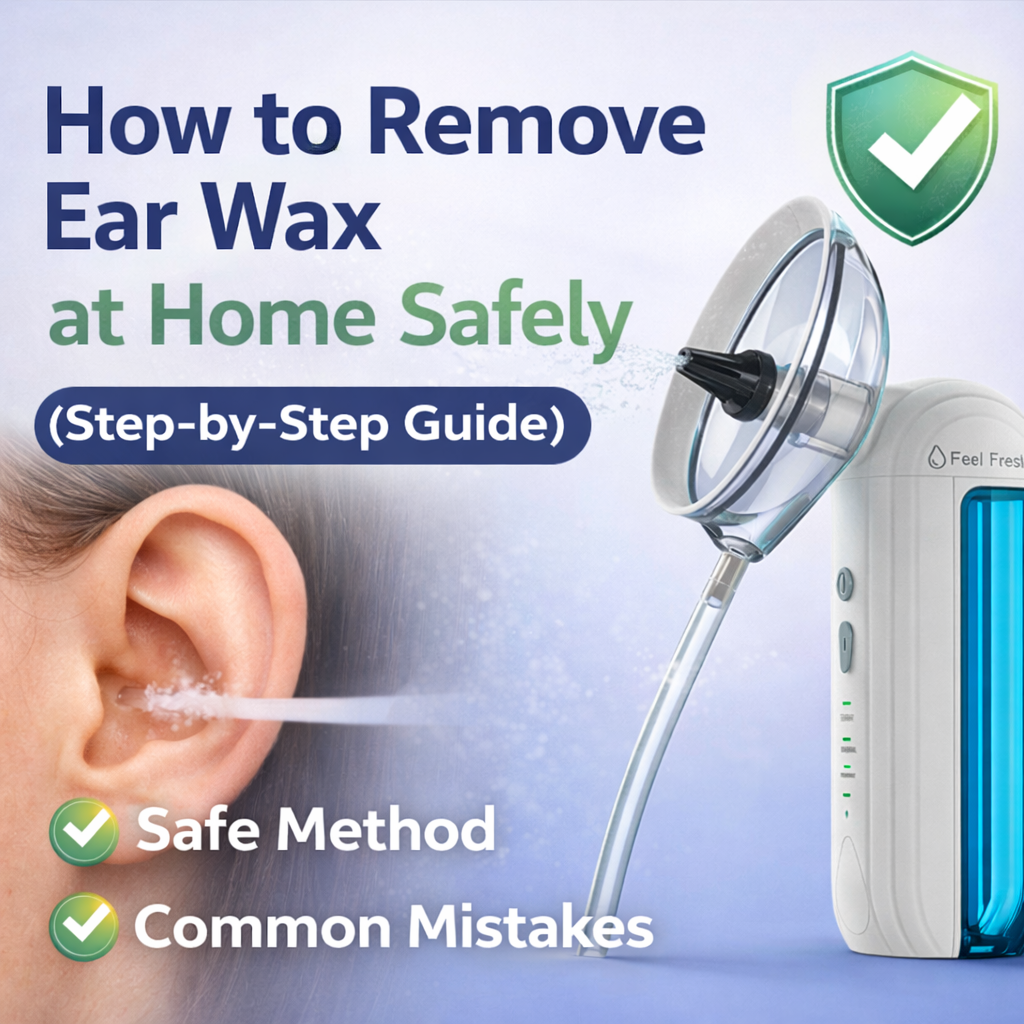 How to Remove Ear Wax at Home Safely (Step-by-Step Guide)