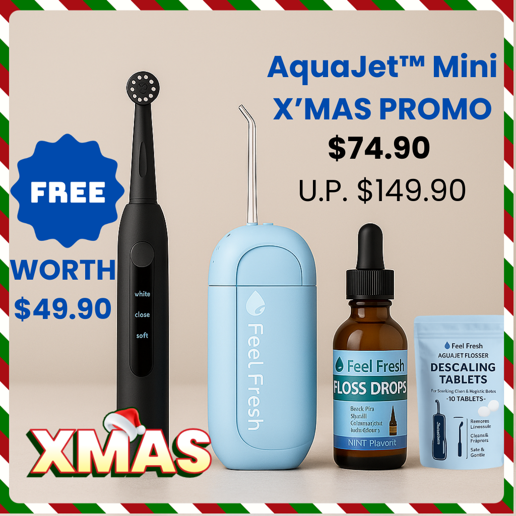 AquaJet™ Mini Travel Water Flosser X'MAS MEGA SALE