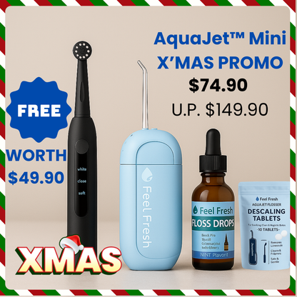 AquaJet™ Mini Travel Water Flosser X'MAS MEGA SALE