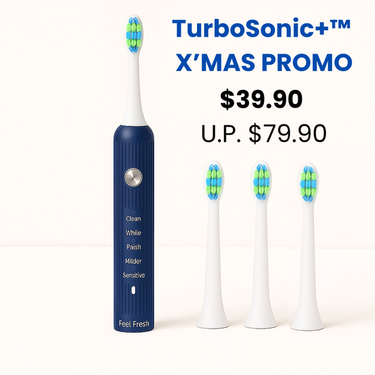 Feel Fresh TurboSonic+™  Electric Toothbrush X'MAS PROMO