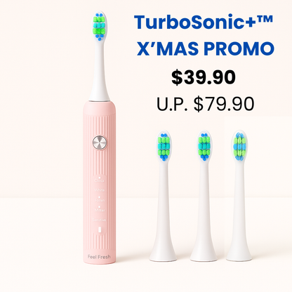 Feel Fresh TurboSonic+™  Electric Toothbrush X'MAS PROMO