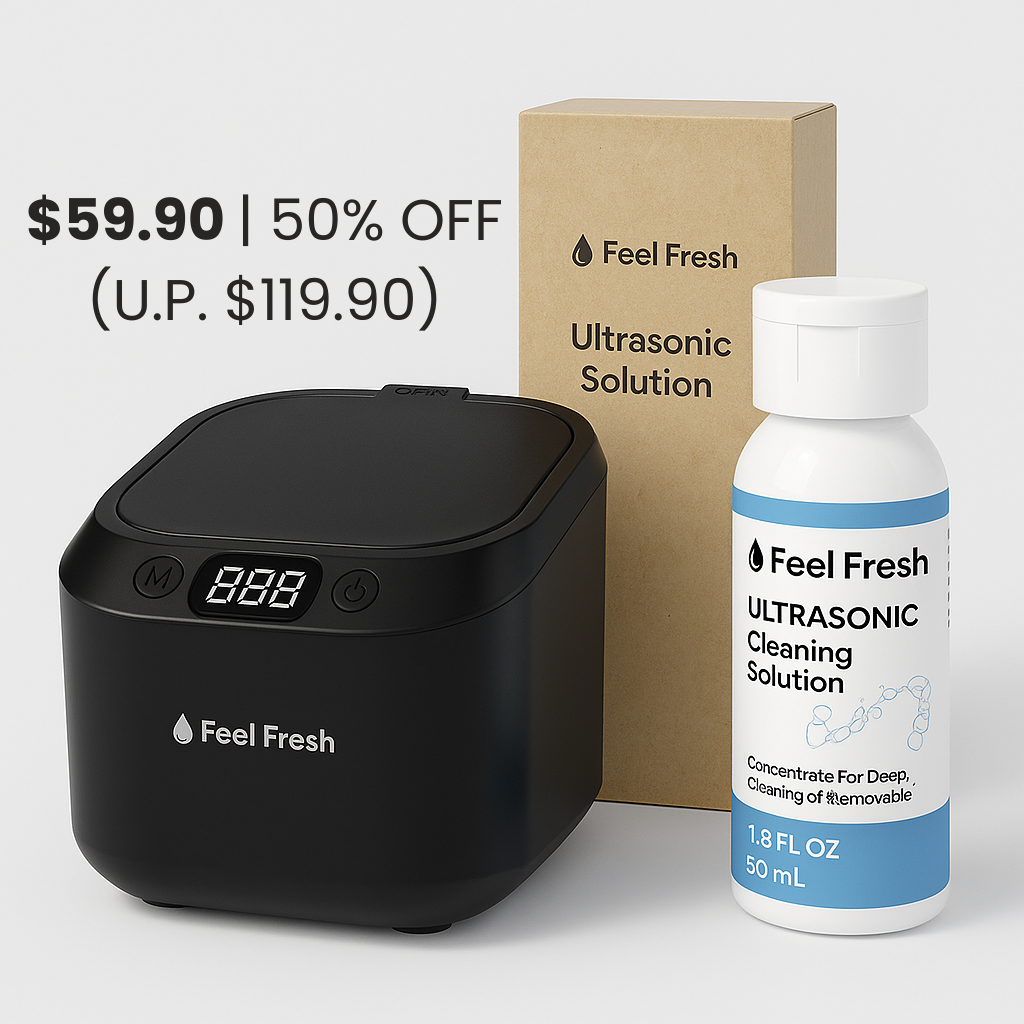 Feel Fresh Ultrasonic Cleaner™