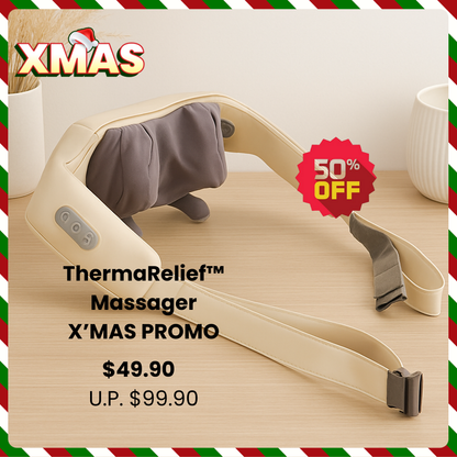 Feel Fresh ThermaRelief™ Neck & Back Massager X'MAS SALE