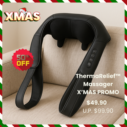 Feel Fresh ThermaRelief™ Neck & Back Massager X'MAS SALE