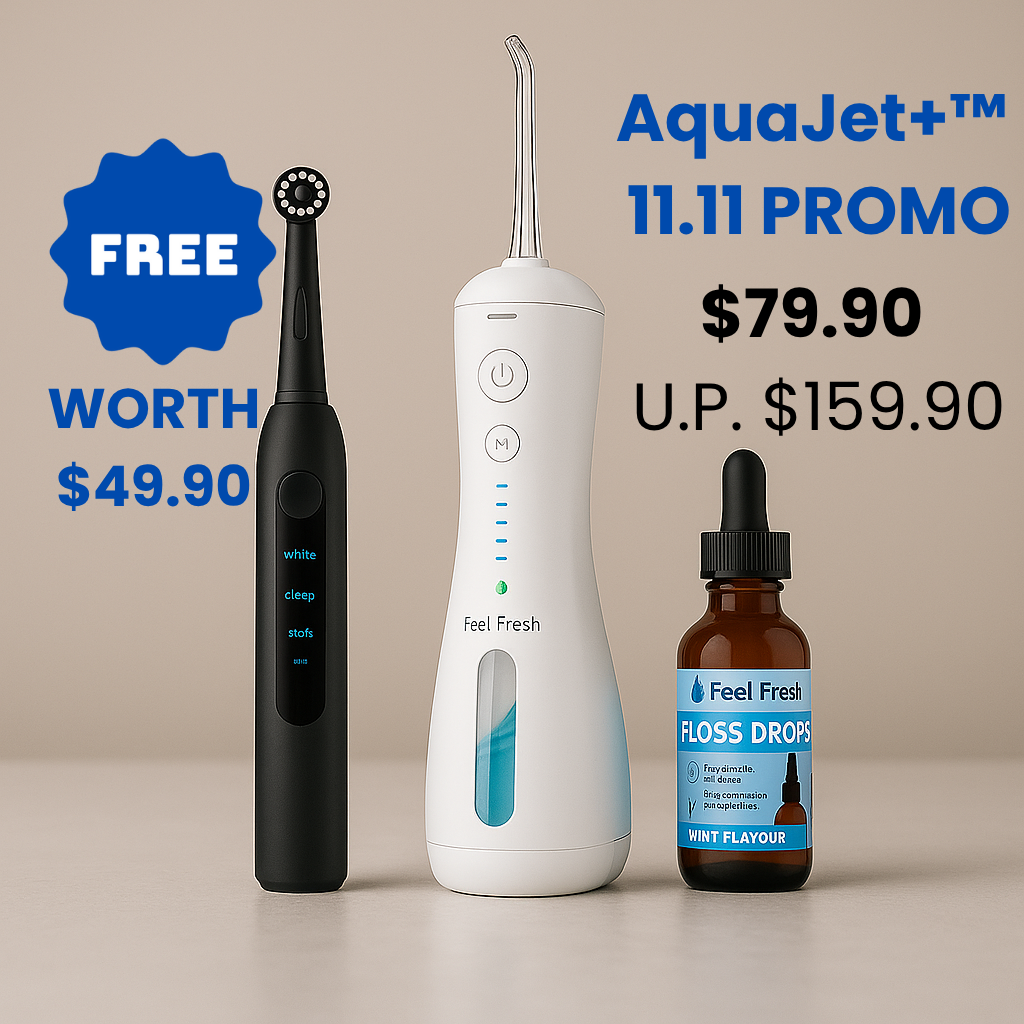 Feel Fresh AquaJet+™  Flosser 11.11 PROMO