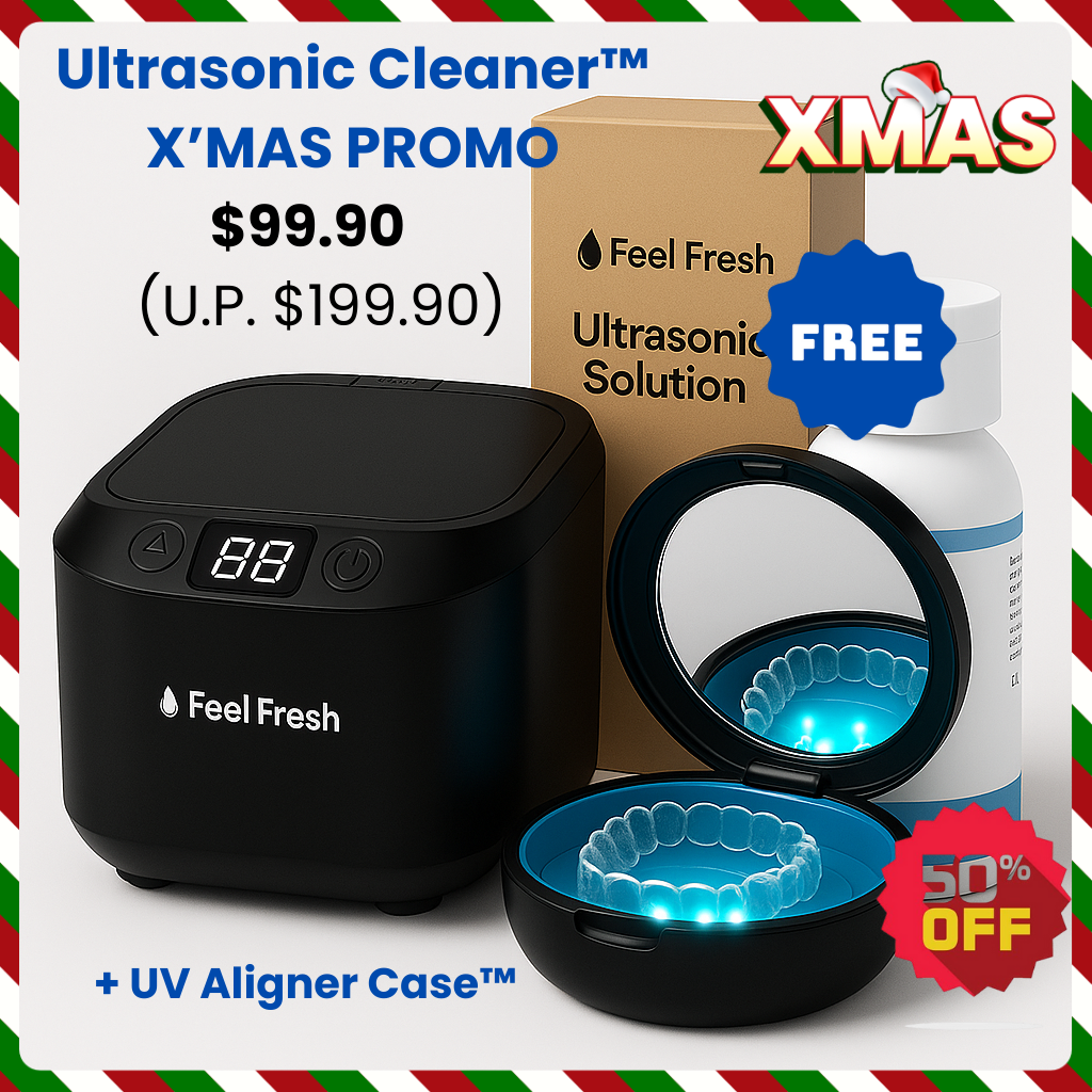 Feel Fresh Ultrasonic Cleaner™ CHRISTMAS SALE