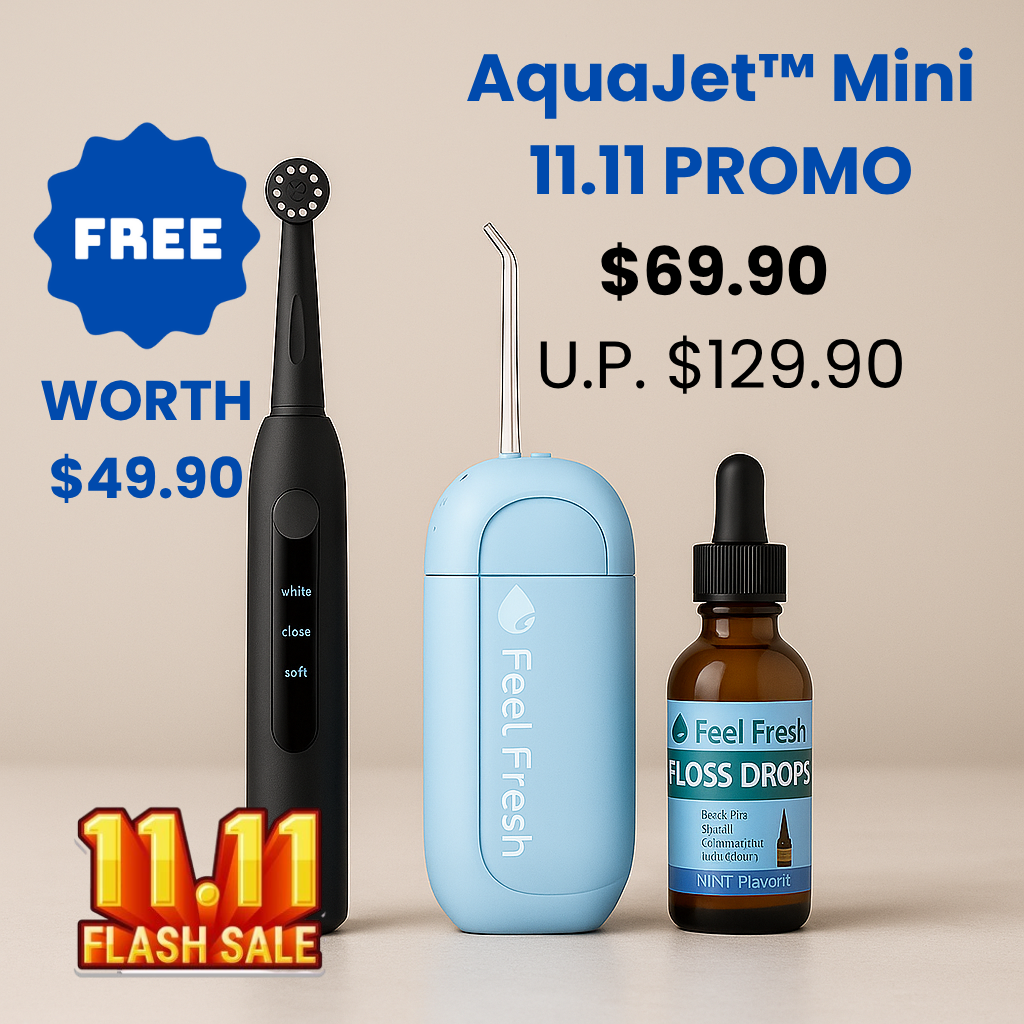 AquaJet™ Mini Travel Water Flosser 11.11 PROMO