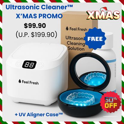 Feel Fresh Ultrasonic Cleaner™ X'MAS MEGA SALE