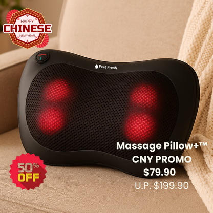 Feel Fresh Massage Pillow+™ CNY SPECIAL SALE