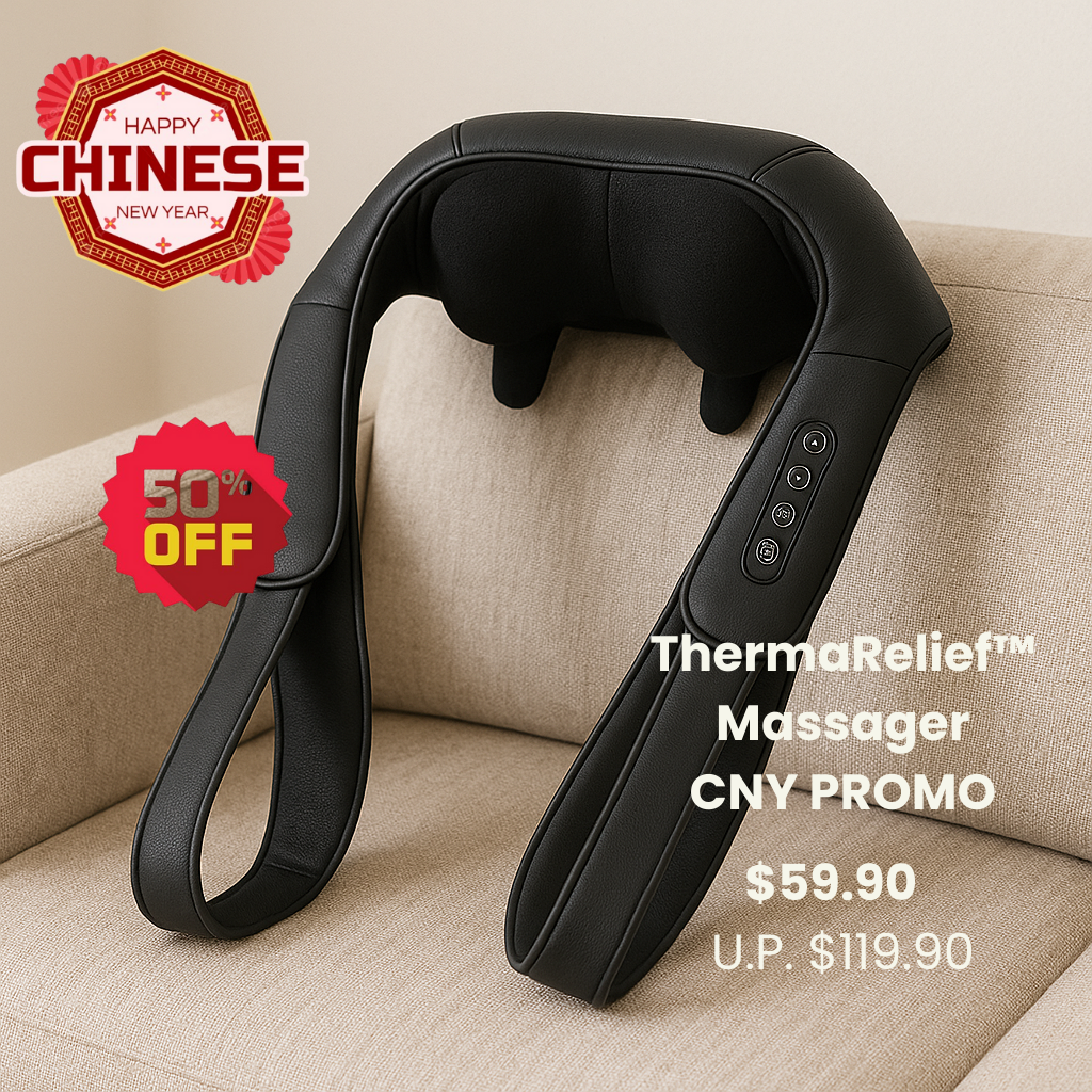 Feel Fresh ThermaRelief™ Neck Massager CNY SPECIAL