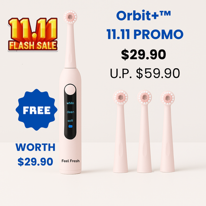 Feel Fresh Orbit+™  Electric Toothbrush 11.11 PROMO