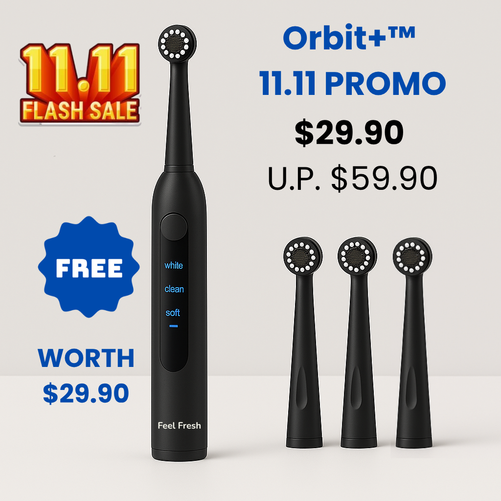Feel Fresh Orbit+™  Electric Toothbrush 11.11 PROMO