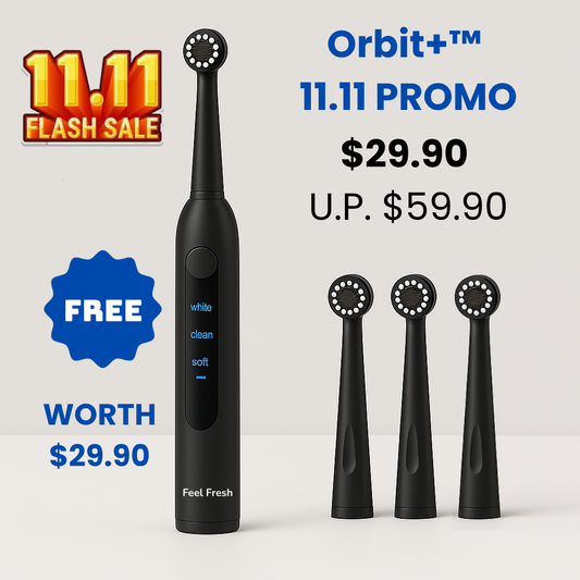 Feel Fresh Orbit+™  Electric Toothbrush 11.11 PROMO