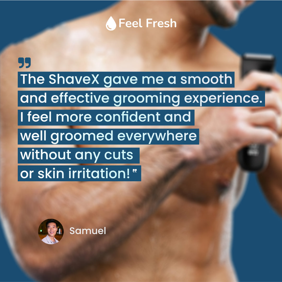 Feel Fresh ShaveX Men's Shaver