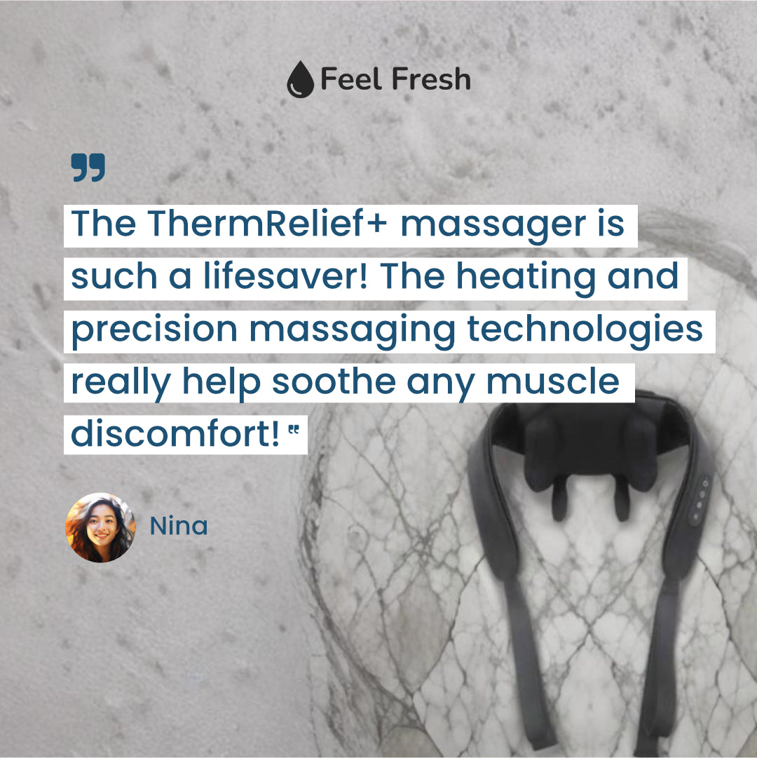 Feel Fresh ThermaRelief™ Neck & Back Massager X'MAS SALE