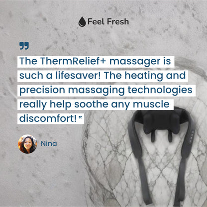 Feel Fresh ThermaRelief™ Neck & Back Massager X'MAS SALE