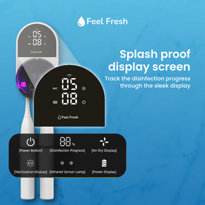 Feel Fresh UV Twin+™ Toothbrush Steriliser 1X'MAS MEGA SALE