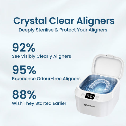 Feel Fresh Ultrasonic™ Retainer Cleaner