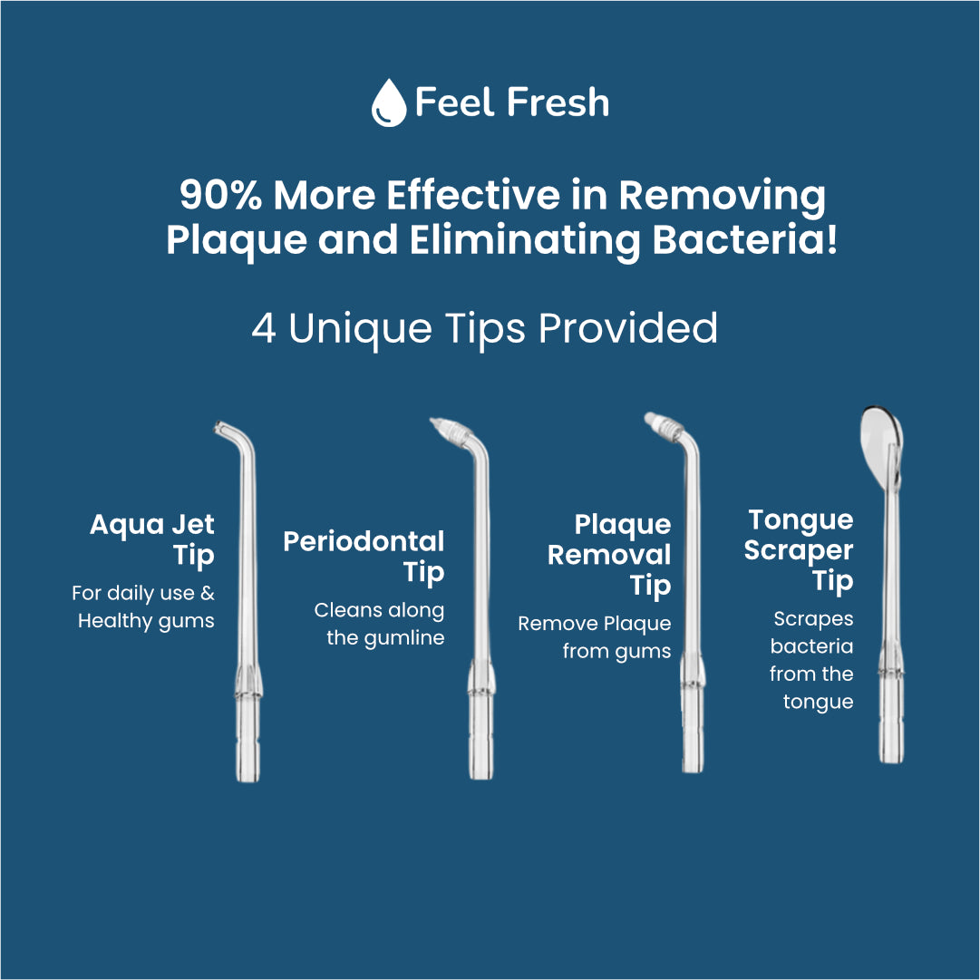 Feel Fresh AquaJet+ – Best Water Flosser Singapore for Deep Cleaning