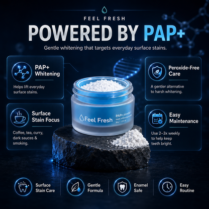 Feel Fresh LumiBright™ PAP+ Teeth Whitening Powder
