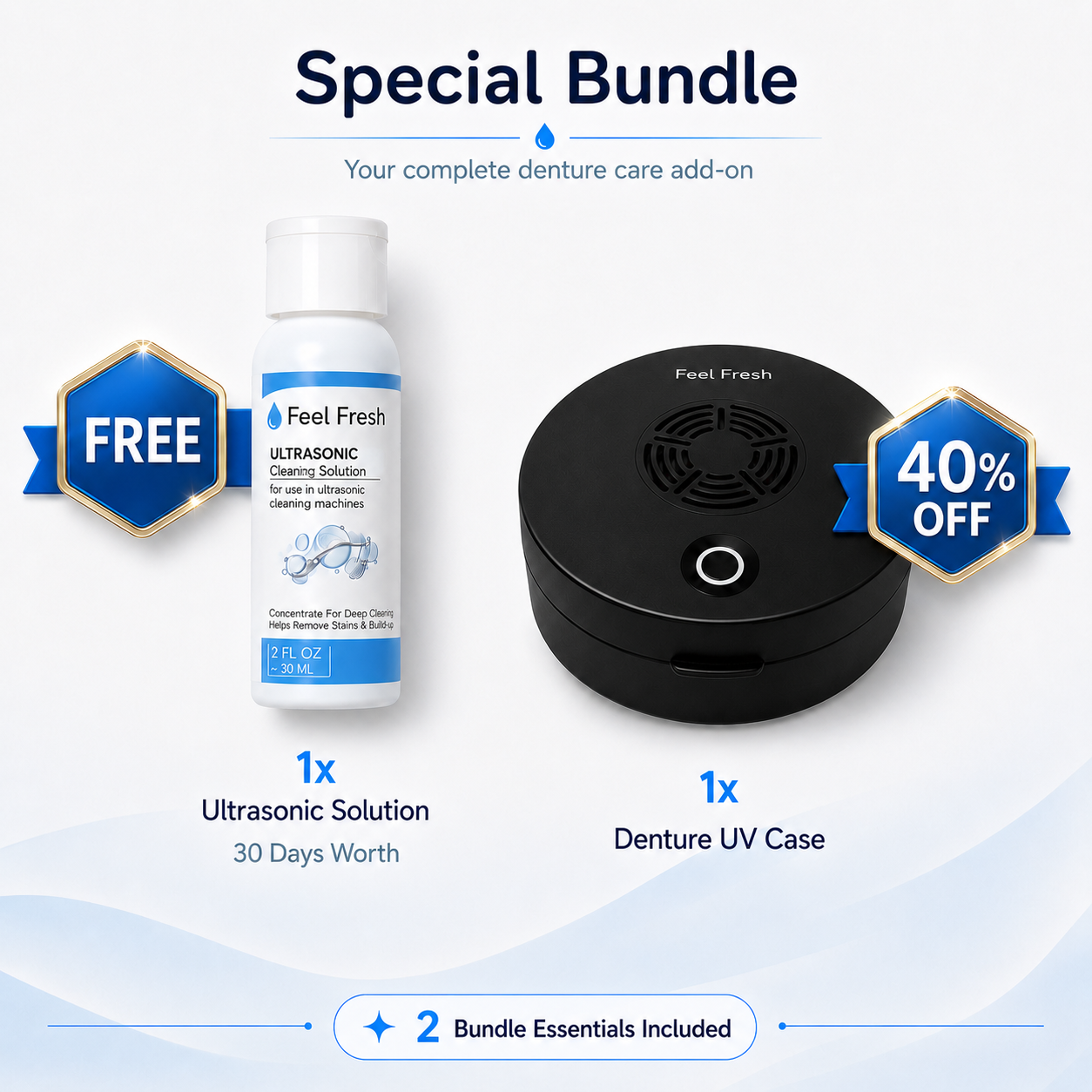 Ultrasonic Denture Cleaner