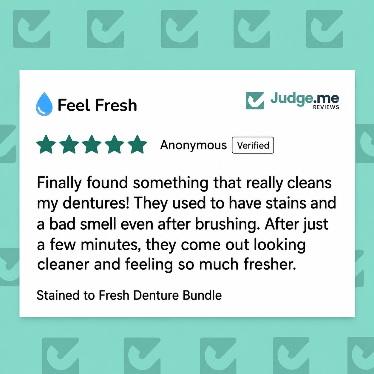 Ultrasonic Denture Cleaner