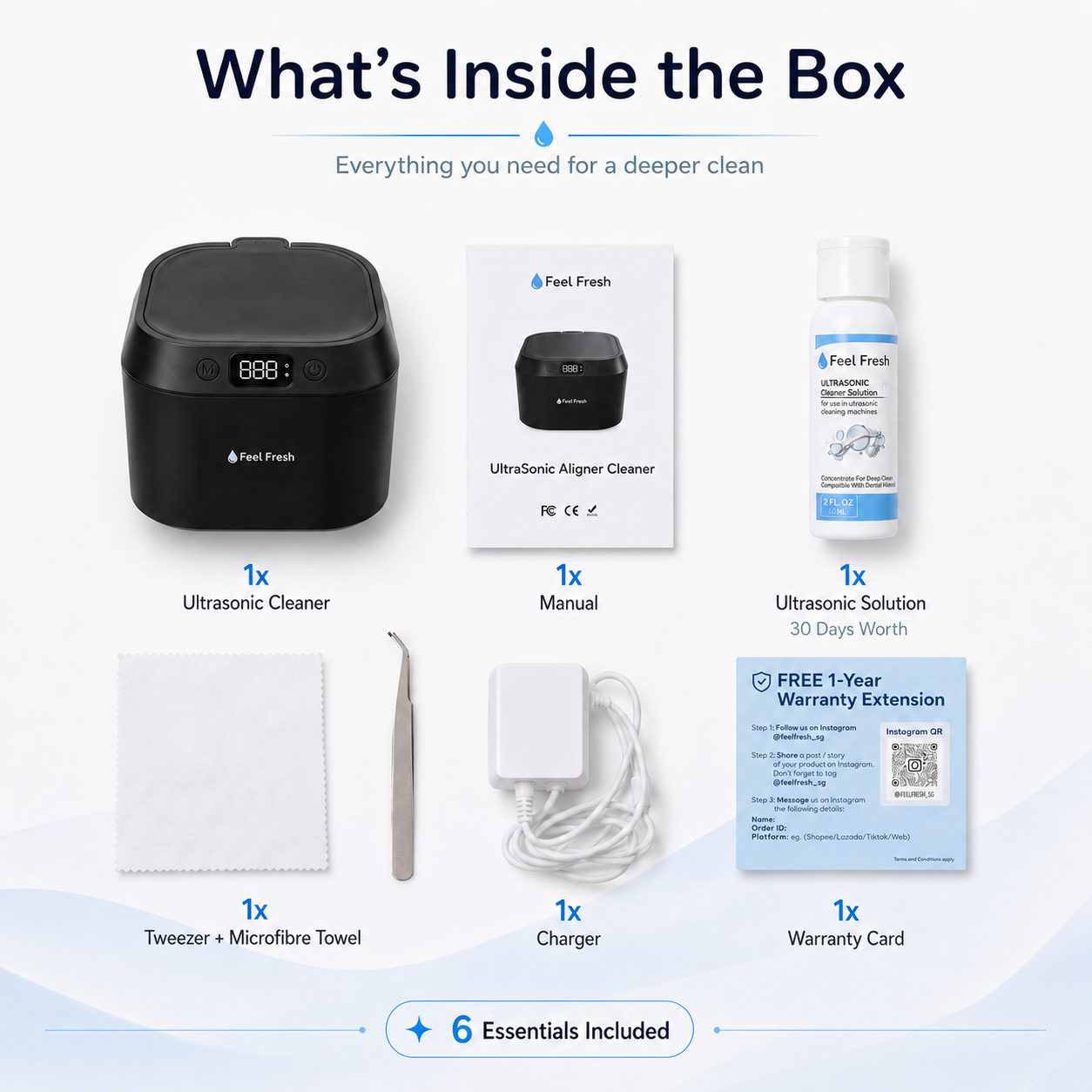 Ultrasonic Retainer Cleaner