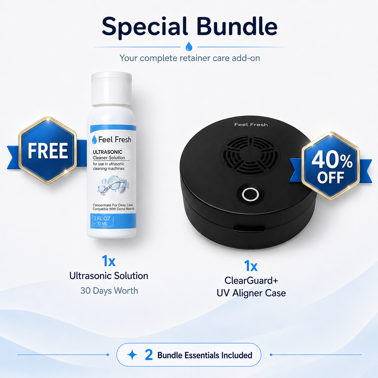 Ultrasonic Retainer Cleaner