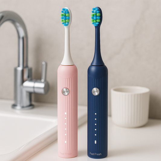 TurboSonic+ electric toothbrush with sleek modern design