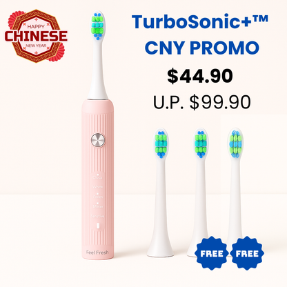 Feel Fresh TurboSonic+™  Electric Toothbrush CNY SPECIAL