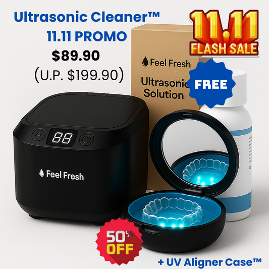 Feel Fresh Ultrasonic Cleaner™ 11.11 PROMO
