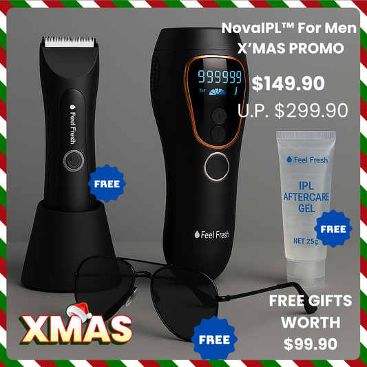 Feel Fresh NovaMen™ IPL - Designed for Men X'MAS MEGA SALE