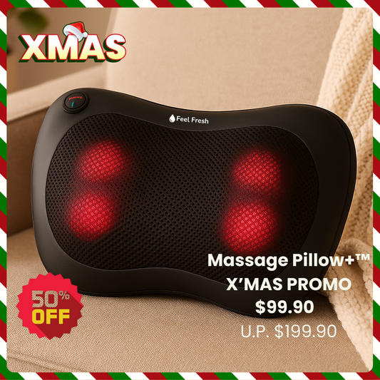 Feel Fresh Massage Pillow+™ X'MAS MEGA SALE