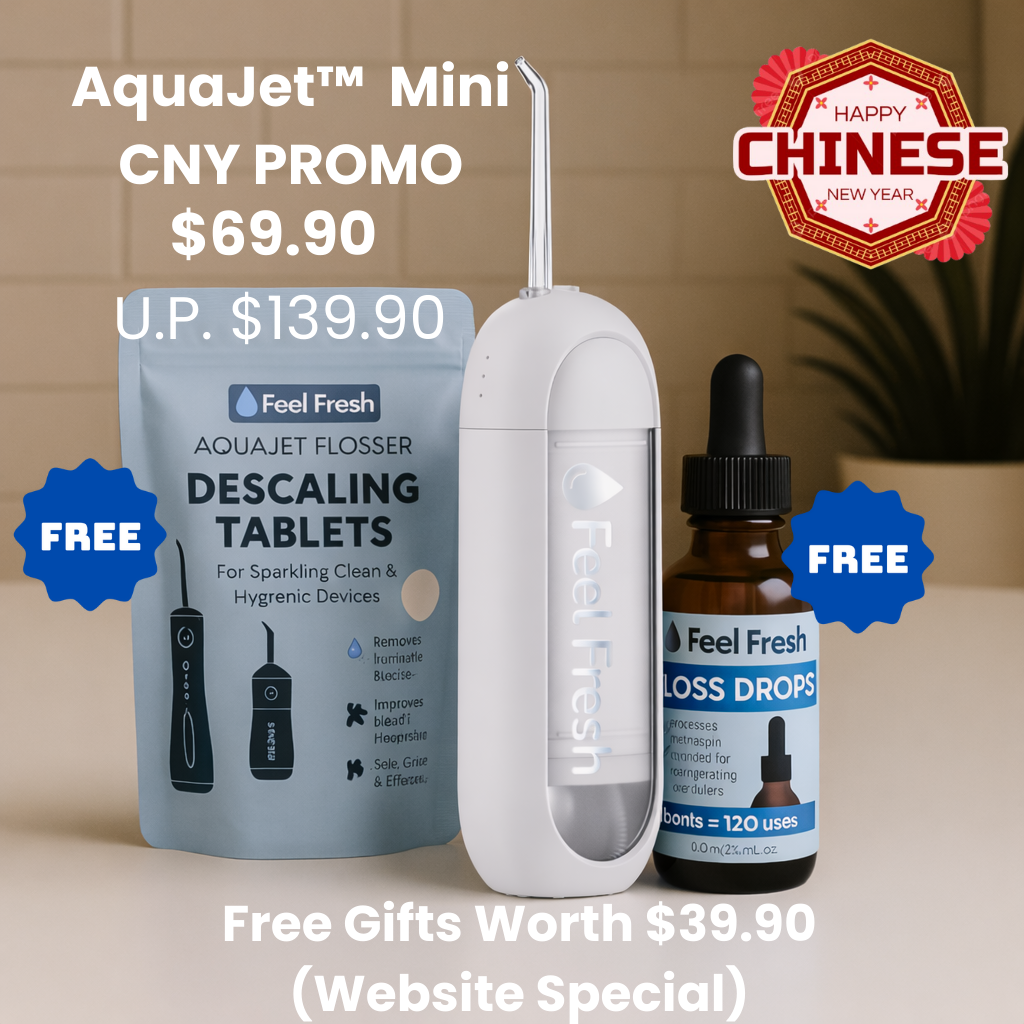 AquaJet™ Mini Travel Water Flosser CNY SPECIAL SALE