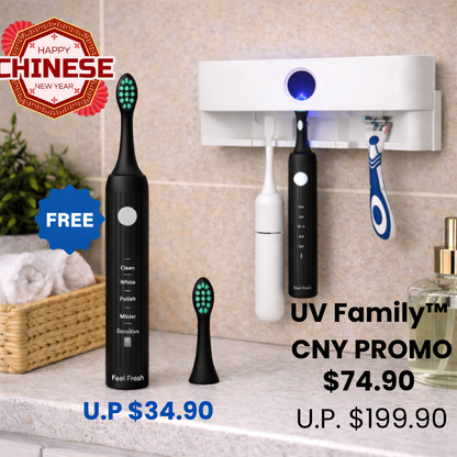 Feel Fresh UV Twin+™ Toothbrush Steriliser CNY SPECIAL