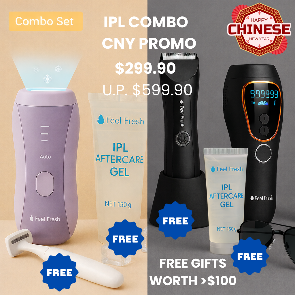 Feel Fresh LuminSapphire™ IPL Hair Removal CNY SPECIAL