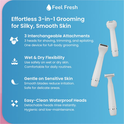 Feel Fresh LumiShave Women Shaver