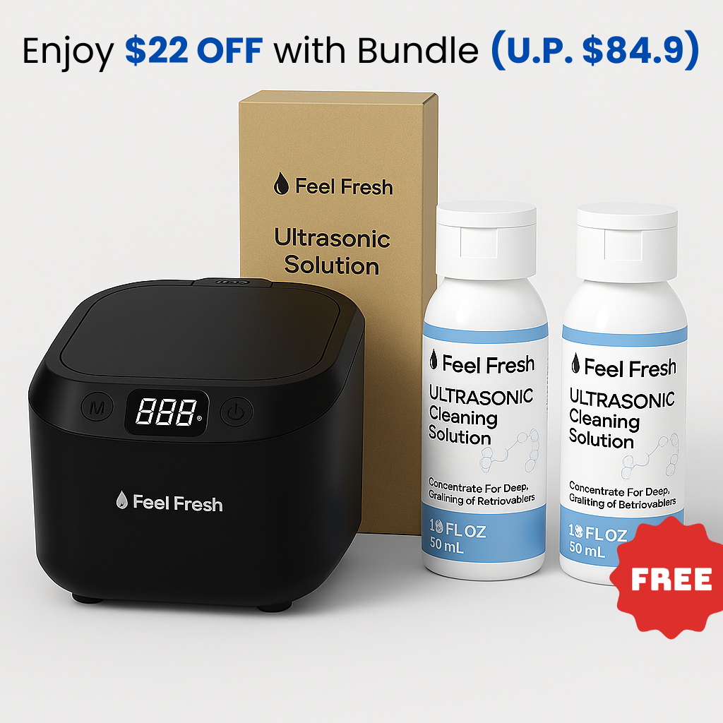 Feel Fresh Ultrasonic Cleaner™
