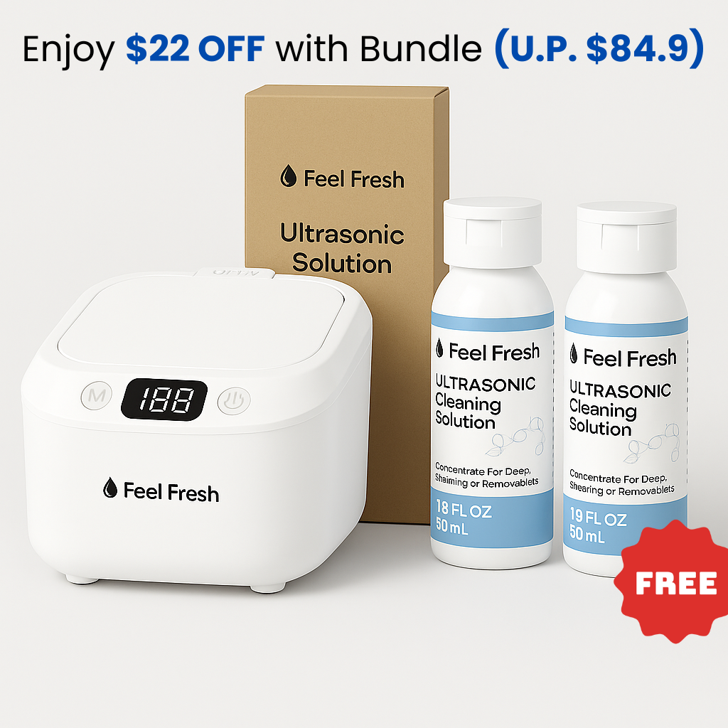 Feel Fresh Ultrasonic Cleaner™